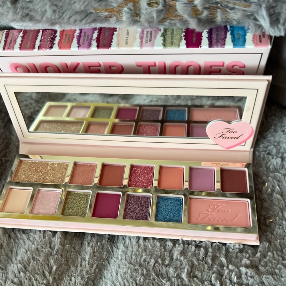 Too Faced Eye Shadow Palette Pastels Pinker Times Ahead